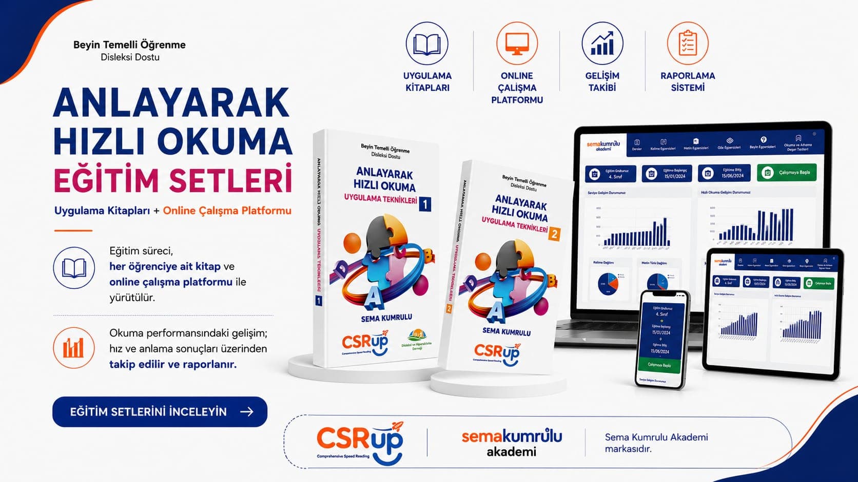 Anlayarak hızlı okuma eğitim setleri kampanya görseli