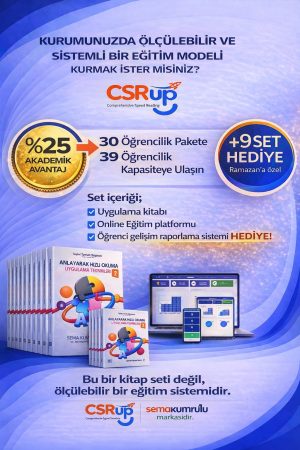 30 Set Kurumsal Uygulama Paketi Anlayarak Hızlı Okuma Uygulama Teknikleri 2